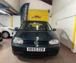 
2003 Volkswagen Golf green Hatchback full									