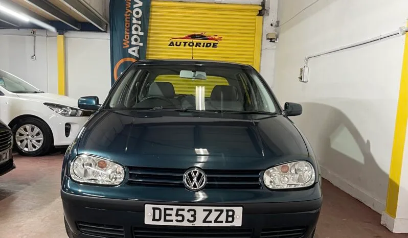 
2003 Volkswagen Golf green Hatchback full									