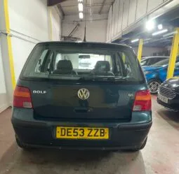 
2003 Volkswagen Golf green Hatchback full									