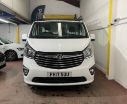 2017 Vauxhall vivaro White Wagon