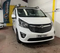 2017 Vauxhall vivaro White Wagon
