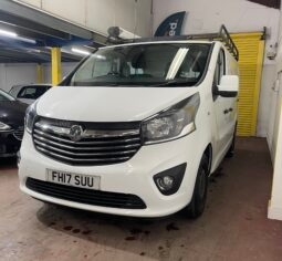 2017 Vauxhall vivaro White Wagon