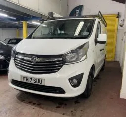 2017 Vauxhall vivaro White Wagon