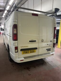 2017 Vauxhall vivaro White Wagon