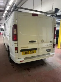 2017 Vauxhall vivaro White Wagon