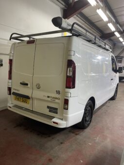 2017 Vauxhall vivaro White Wagon