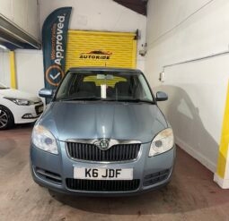 2007 Skoda Fabia blue Hatchback