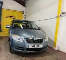 2007 Skoda Fabia blue Hatchback