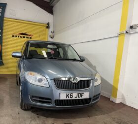 2007 Skoda Fabia blue Hatchback