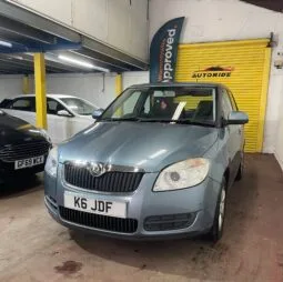 2007 Skoda Fabia blue Hatchback