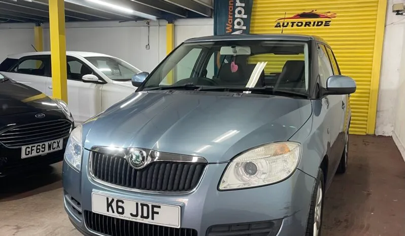 
2007 Skoda Fabia blue Hatchback full									