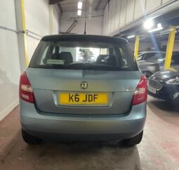 2007 Skoda Fabia blue Hatchback