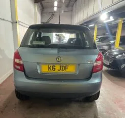 2007 Skoda Fabia blue Hatchback