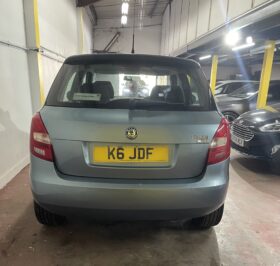 2007 Skoda Fabia blue Hatchback