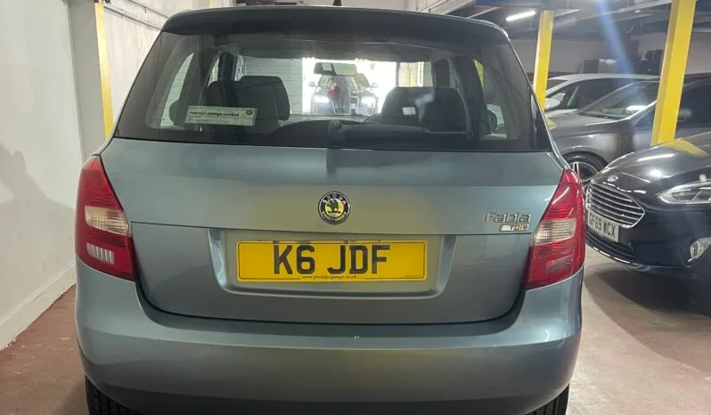 
2007 Skoda Fabia blue Hatchback full									