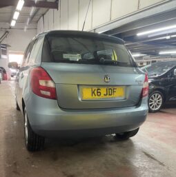 2007 Skoda Fabia blue Hatchback