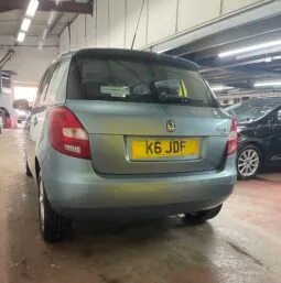 2007 Skoda Fabia blue Hatchback