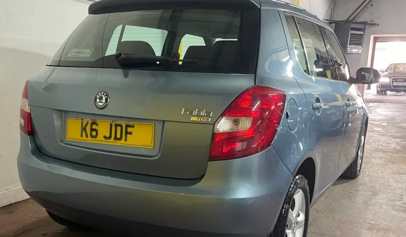 
2007 Skoda Fabia blue Hatchback full									