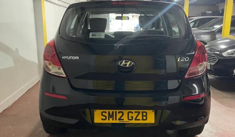
2012 Hyundai i20 Black Hatchback full									