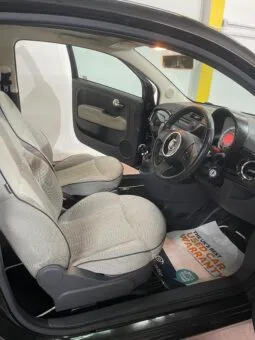 
2012 Fiat 500 Black Hatchback full									