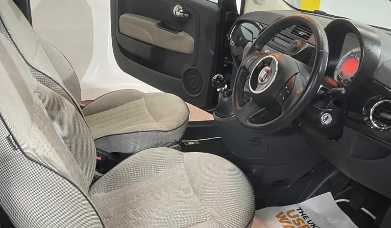 
2012 Fiat 500 Black Hatchback full									