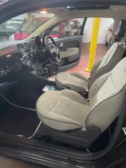 
2012 Fiat 500 Black Hatchback full									