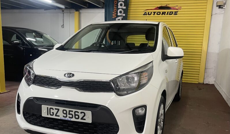 
2018 Kia picanto White Hatchback full									