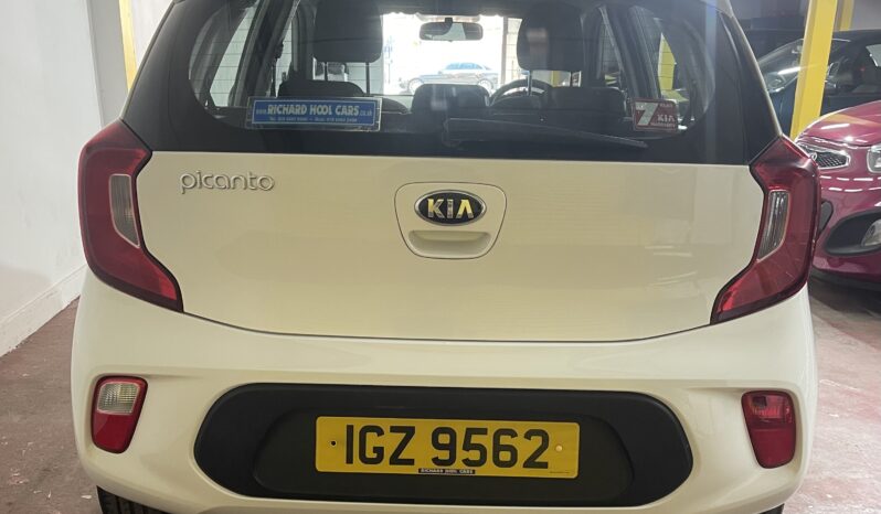 
2018 Kia picanto White Hatchback full									
