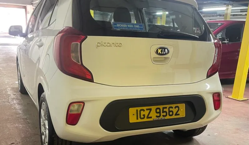 
2018 Kia picanto White Hatchback full									
