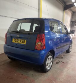 2009 Kia picanto blue Hatchback