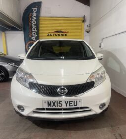 2015 Nissan note White Hatchback