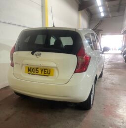 2015 Nissan note White Hatchback