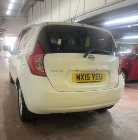2015 Nissan note White Hatchback