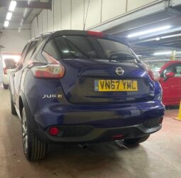 2017 Nissan Juke blue SUV