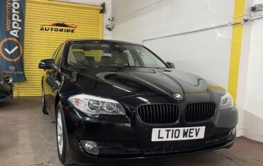 2010 BMW 5 series Black Sedan