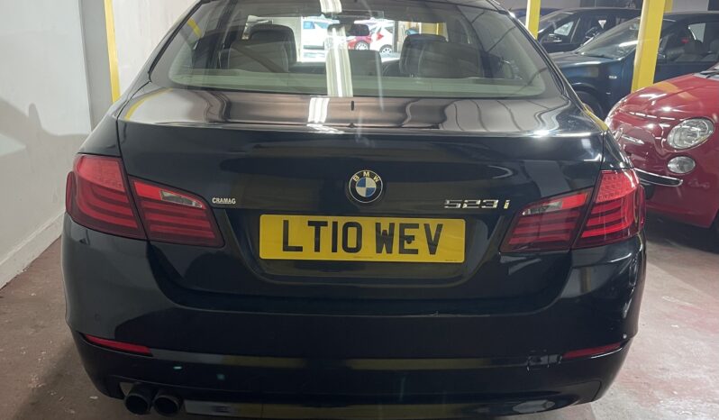 
2010 BMW 5 series Black Sedan full									