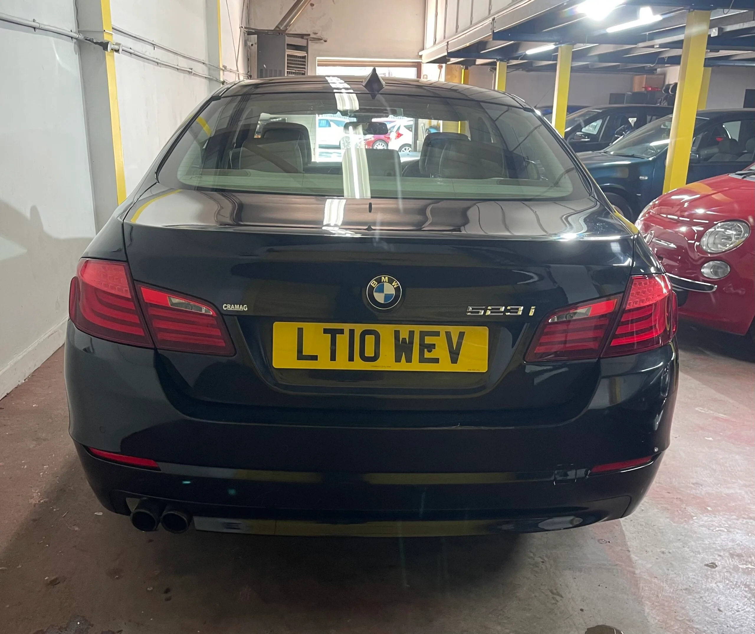 2010 BMW 5 series Black Sedan