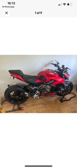 2021 Ducati Streefighter V4 Red Motorcycle