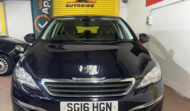 
Peugeot 308 blue Hatchback full									