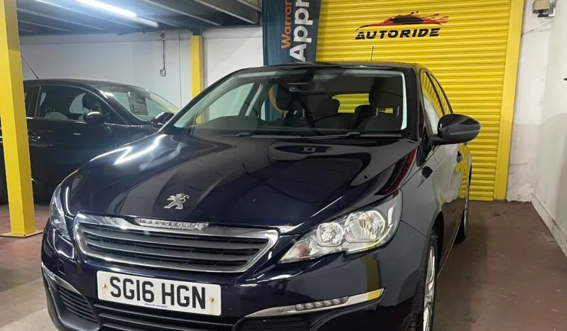 
Peugeot 308 blue Hatchback full									