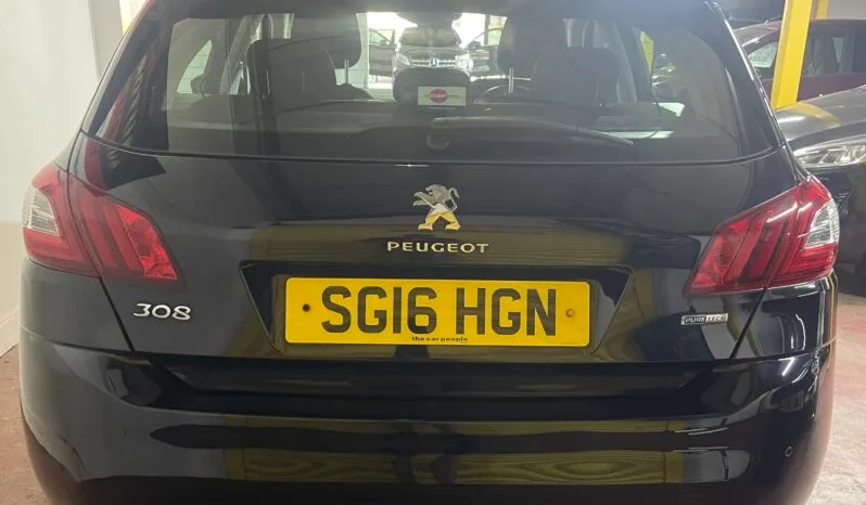 
Peugeot 308 blue Hatchback full									