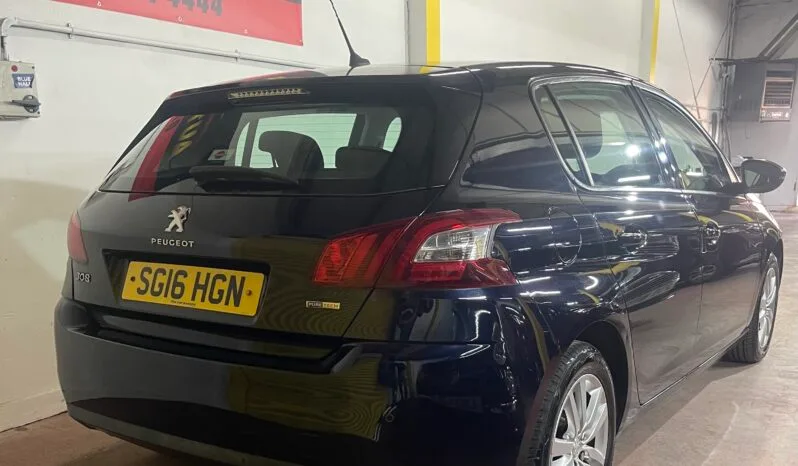 
Peugeot 308 blue Hatchback full									