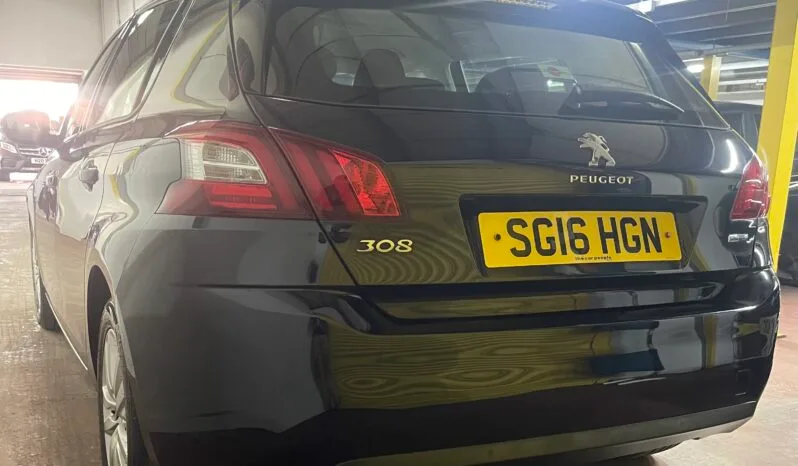
Peugeot 308 blue Hatchback full									