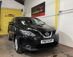 2017 Nissan Qashqai Black SUV