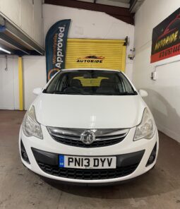 2013 Vauxhall corsa White Hatchback