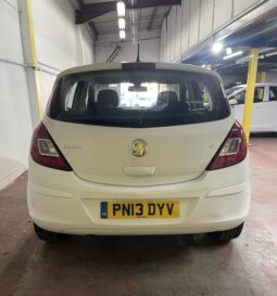 
2013 Vauxhall corsa White Hatchback full									