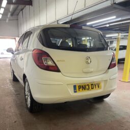 2013 Vauxhall corsa White Hatchback