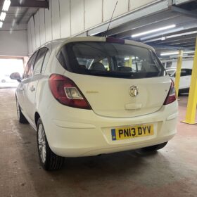 2013 Vauxhall corsa White Hatchback